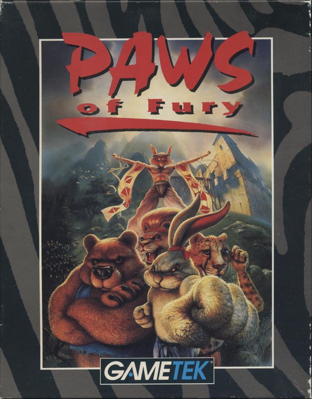 Front Cover for Brutal: Paws of Fury (DOS)