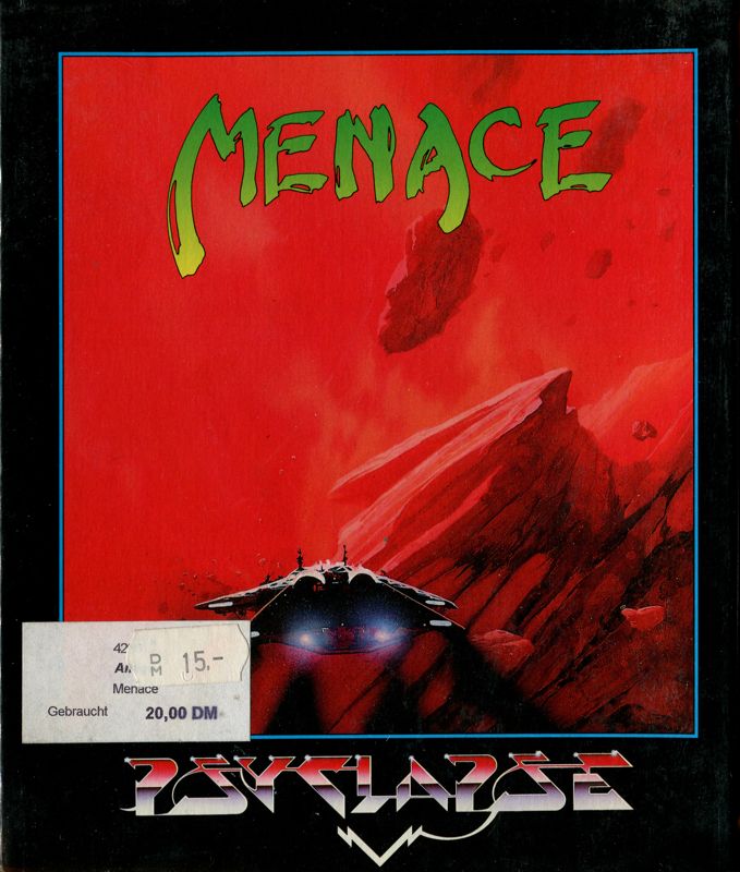 Front Cover for Menace (Amiga)