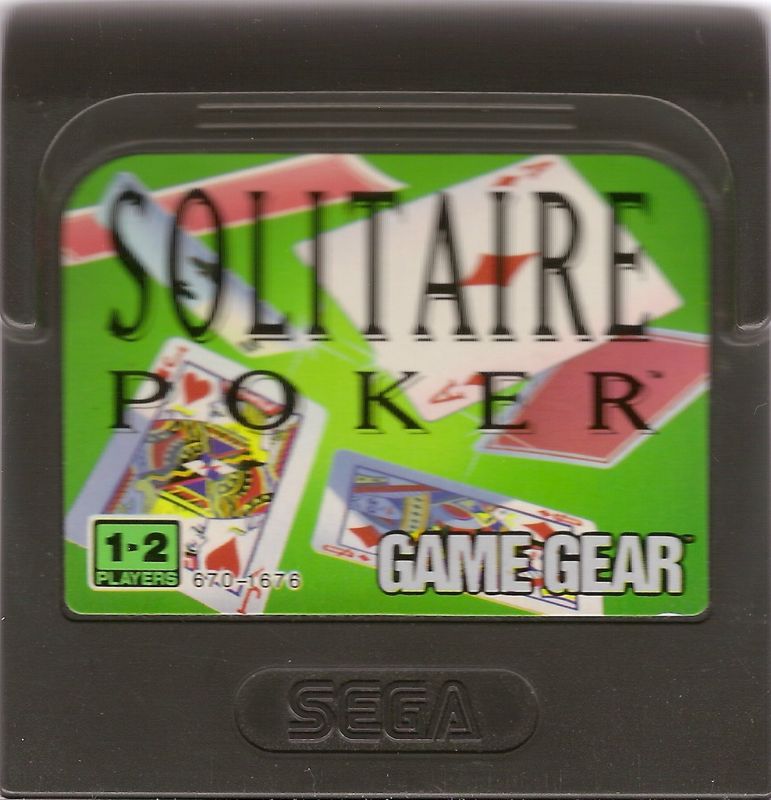 Media for Solitaire Poker (Game Gear)