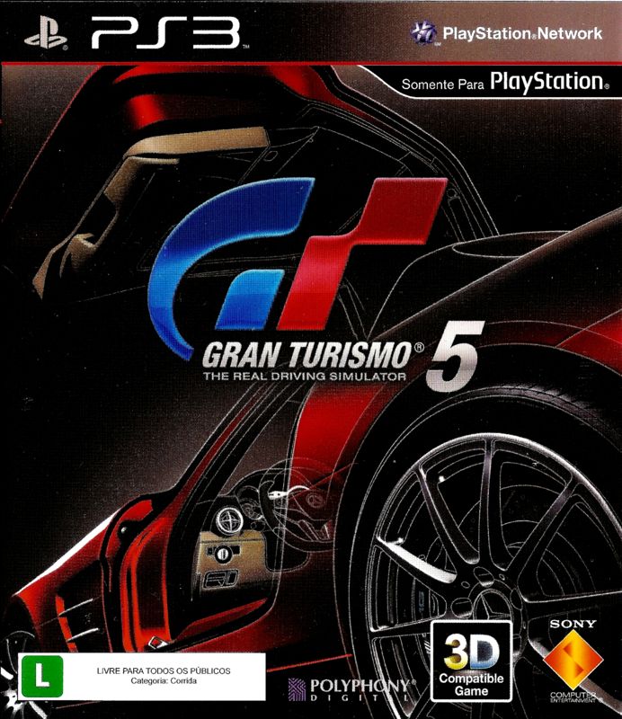 Front Cover for Gran Turismo 5 (PlayStation 3)