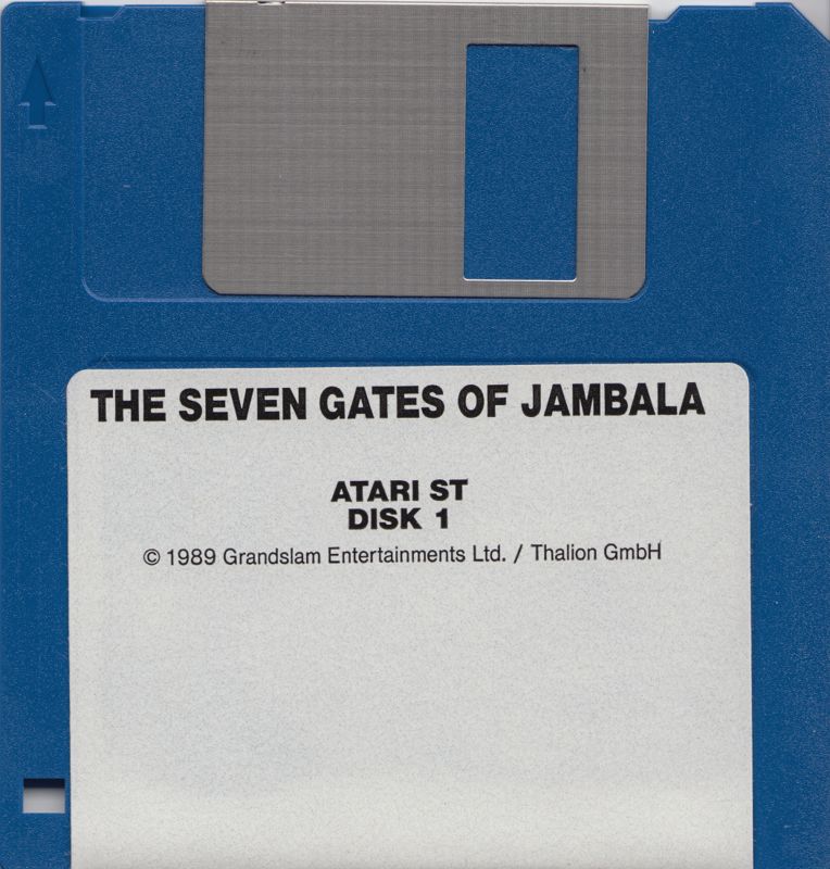 Media for The Seven Gates of Jambala (Atari ST): Disk 1/2