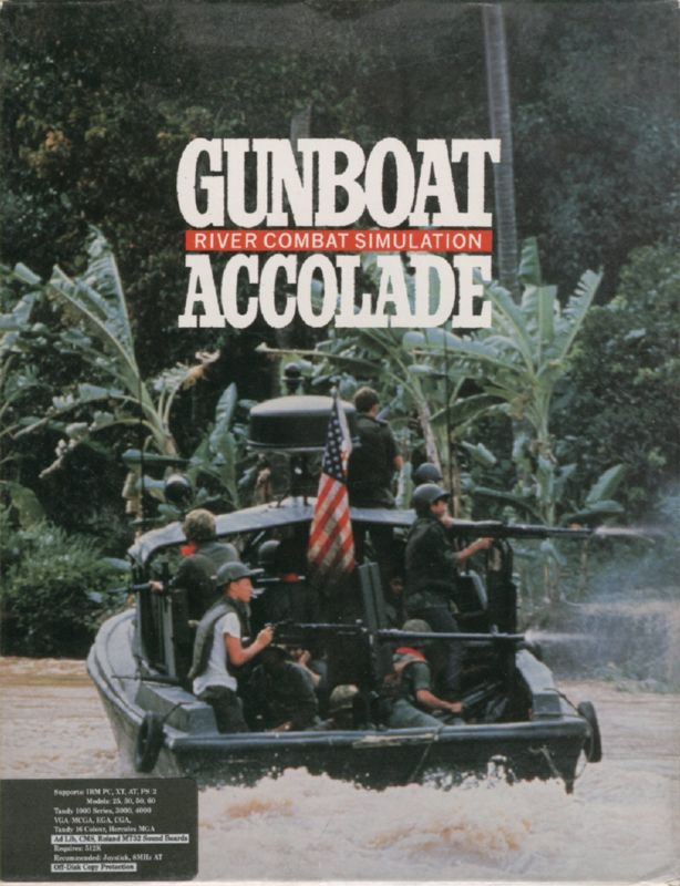 Front Cover for Gunboat (DOS) (3.5" release)