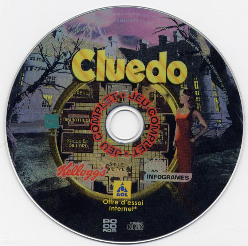 Media for Clue: Murder at Boddy Mansion (Windows) (2003 Kellogg's Corn Flakes release (French))