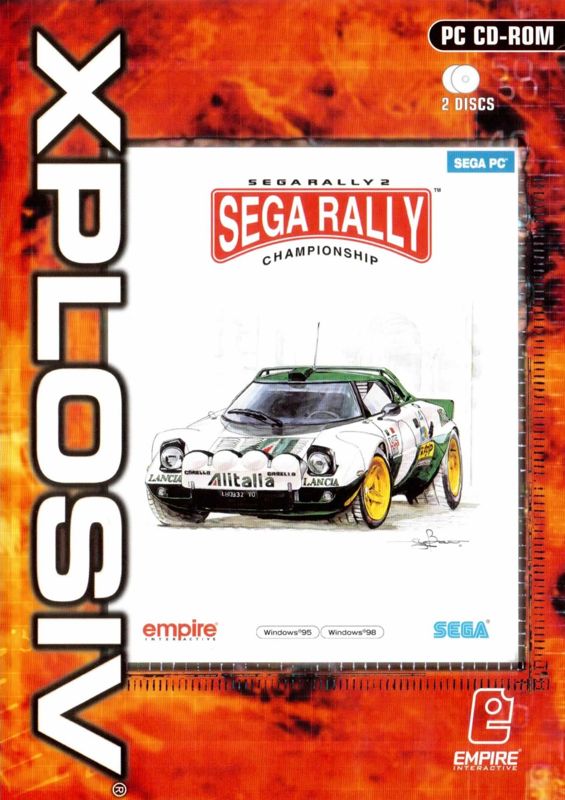 Front Cover for SEGA Rally 2 Championship (Windows) (Xplosiv release)