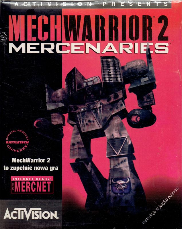 Front Cover for MechWarrior 2: Mercenaries (DOS)