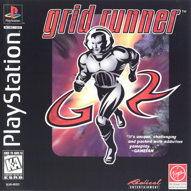 Front Cover for Grid Runner (PlayStation)