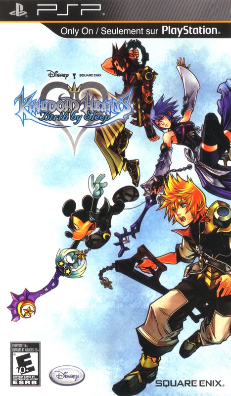 Front Cover for Kingdom Hearts: Birth by Sleep (PSP)