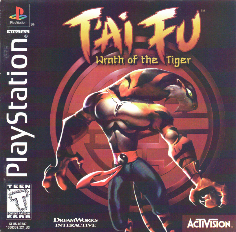 Front Cover for T'ai Fu: Wrath of the Tiger (PlayStation)