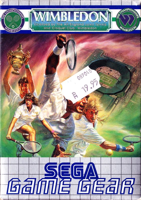 Front Cover for Wimbledon Championship Tennis (Game Gear)