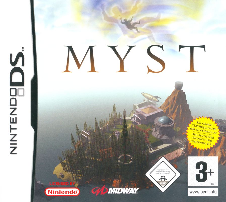 Front Cover for Myst (Nintendo DS)