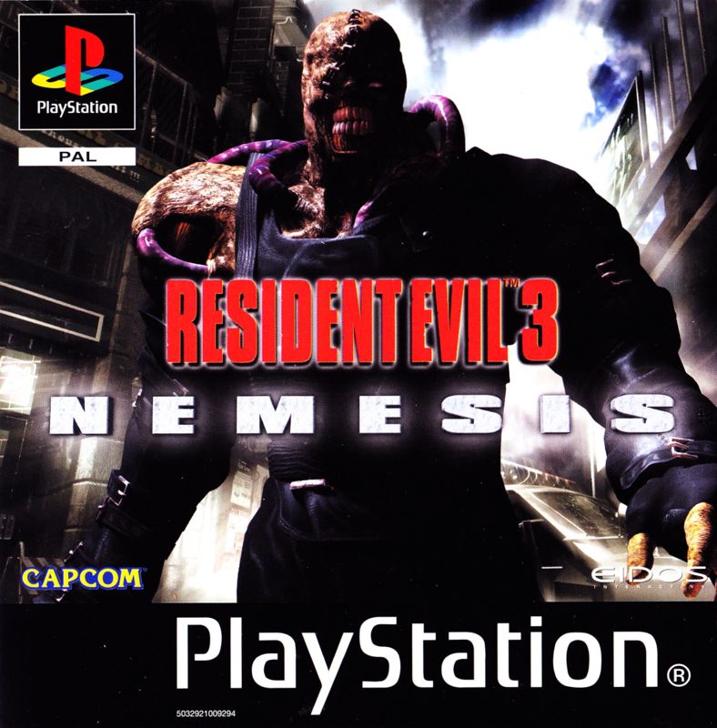 Resident Evil 3: Nemesis cover or packaging material - MobyGames