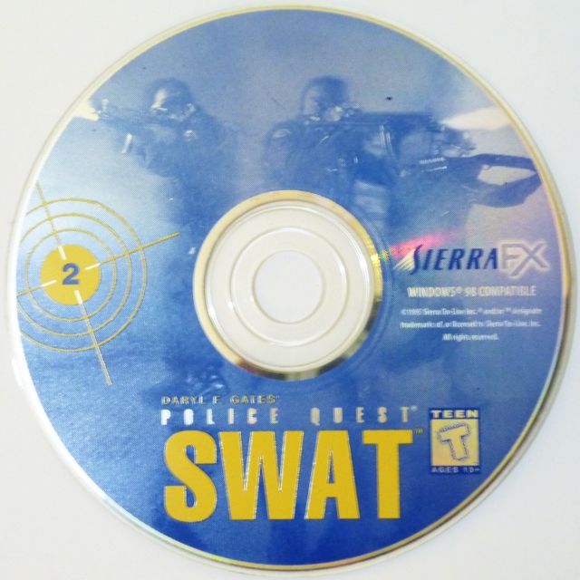Media for Daryl F. Gates' Police Quest: SWAT (DOS and Windows): Disc 2