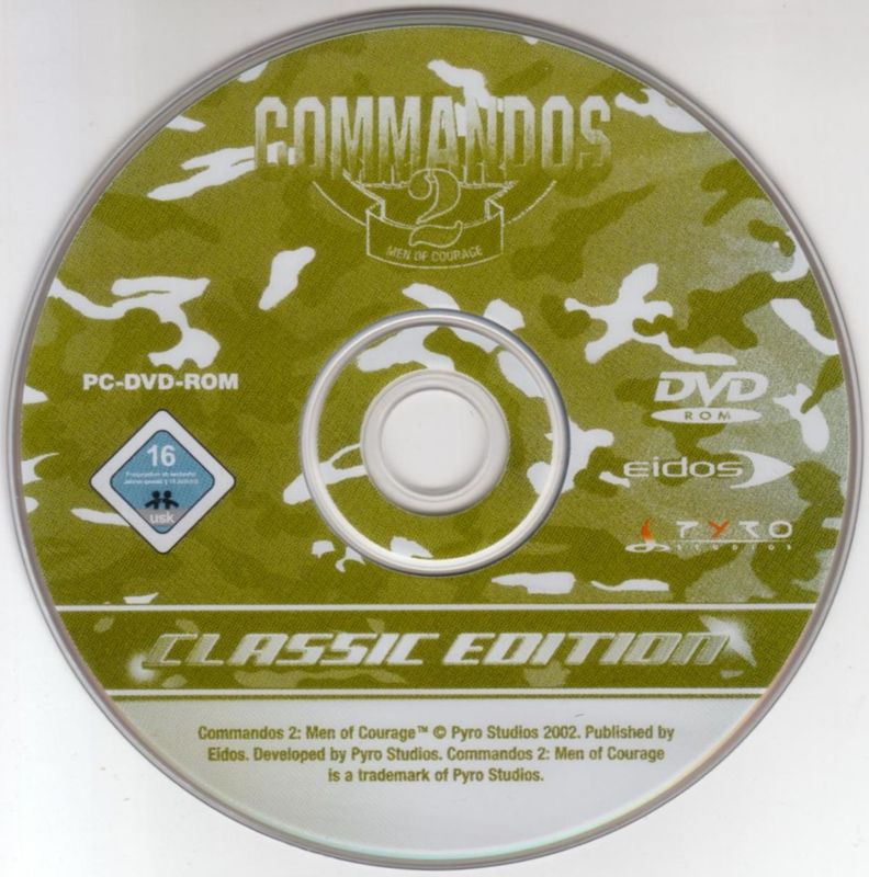 Media for Commandos 2: Men of Courage (Windows) (Classic Edition release)