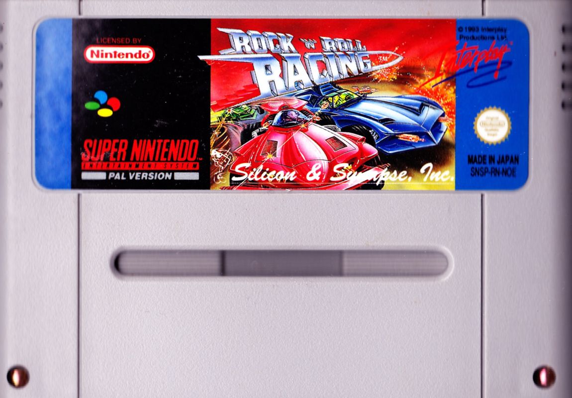 Media for Rock n' Roll Racing (SNES)