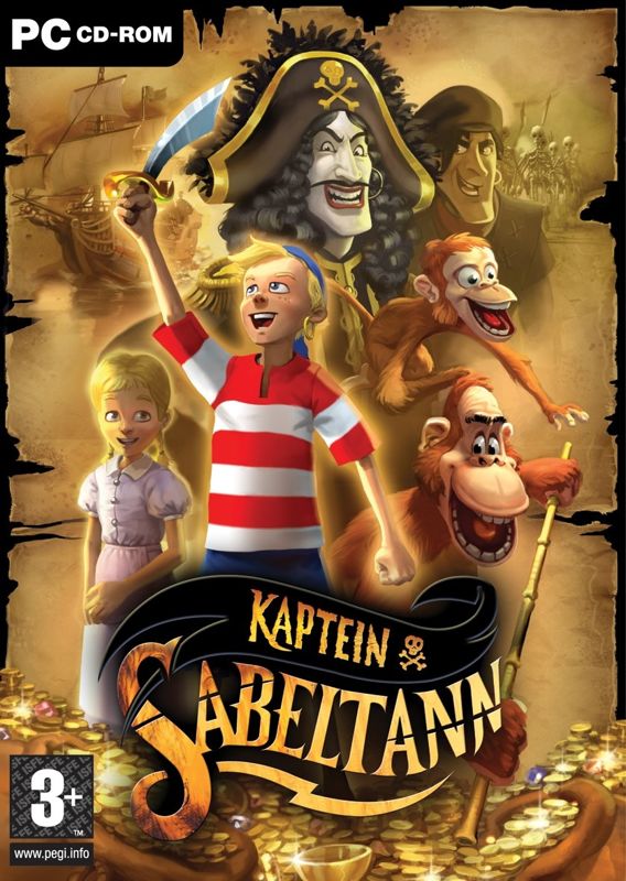 Front Cover for Kaptein Sabeltann (Windows)