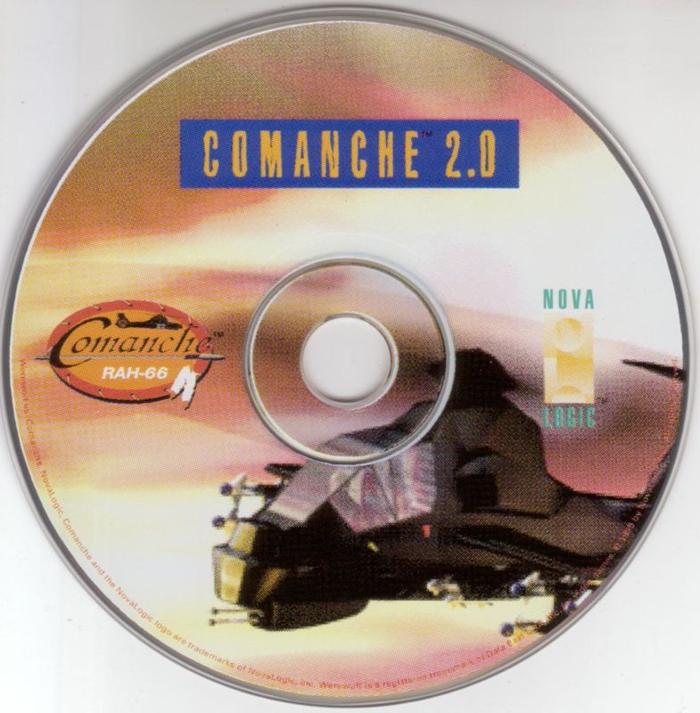 Media for Comanche 2 (DOS) (EA Classics release)