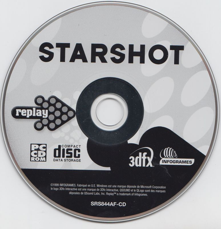 Media for Starshot: Space Circus Fever (Windows) (Replay release (Infogrames 2000))