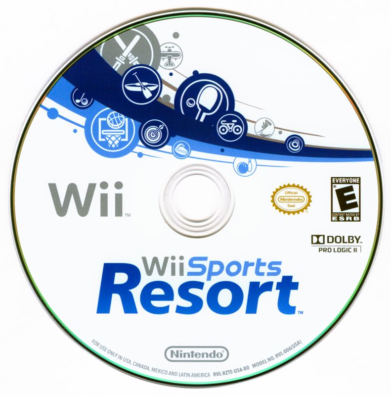 Wii Sports Resort cover or packaging material - MobyGames