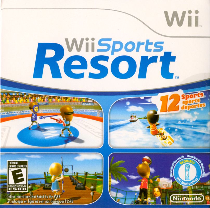 Front Cover for Wii Sports Resort (Wii) (Bundled with Wii)