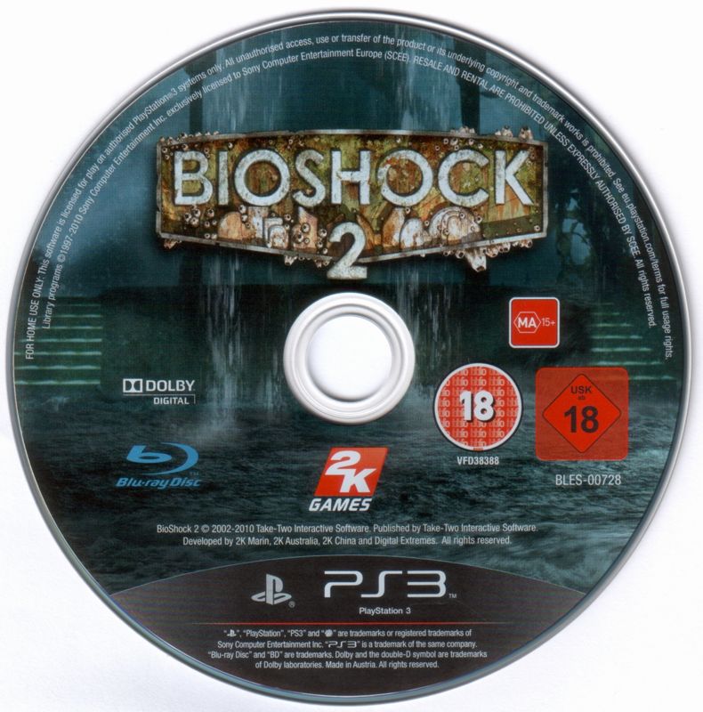 Media for BioShock 2 (Rapture Edition) (PlayStation 3)