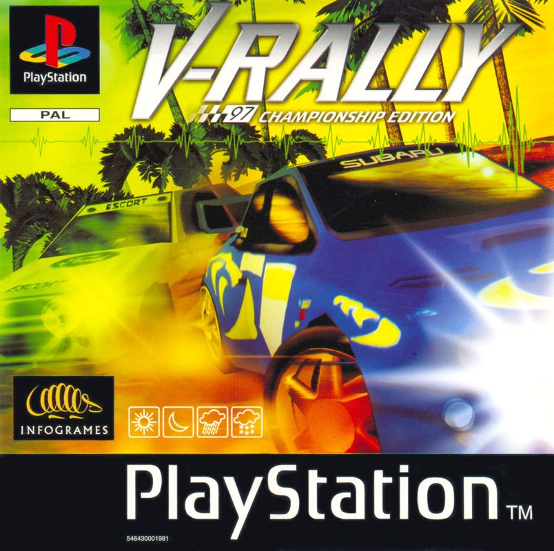 Need for Speed: V-Rally cover or packaging material - MobyGames