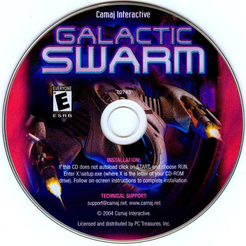 Media for Swarm (Windows) (2004 Camaj Interactive/PC Treasures release)