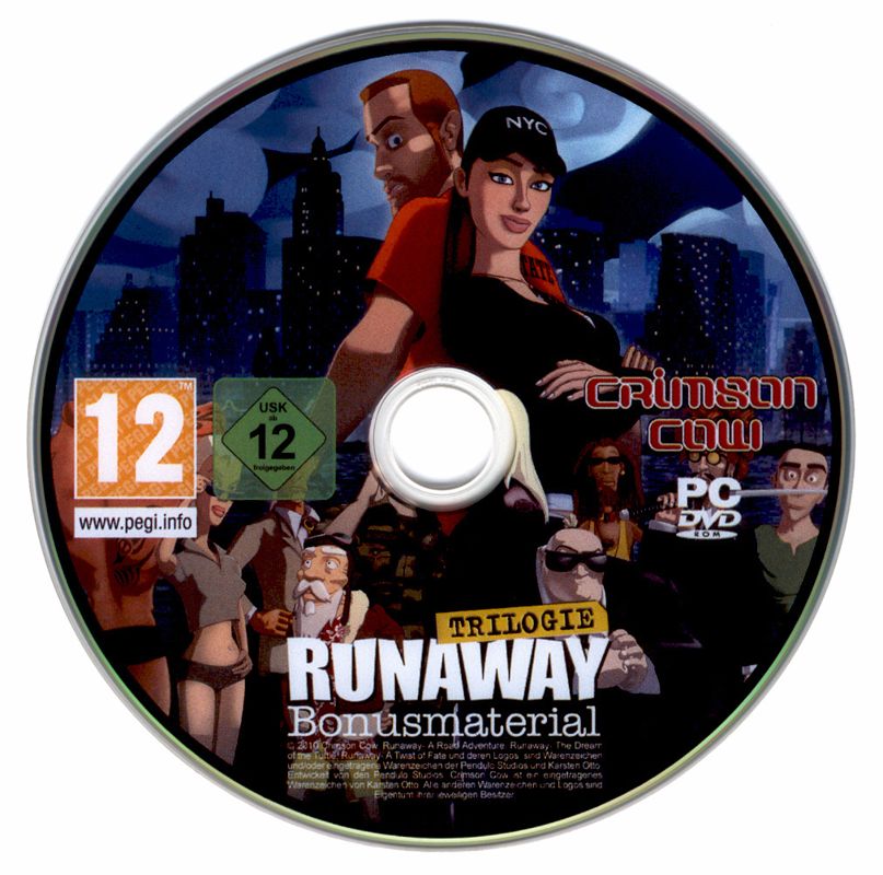 Media for Runaway Trilogy (Windows): Bonus-Disc