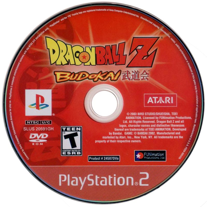 Media for Dragon Ball Z: Budokai (PlayStation 2) (Greatest Hits release)