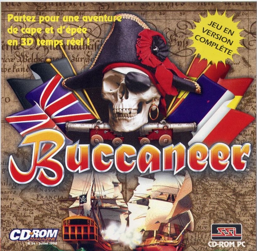 Front Cover for Buccaneer (Windows) (CD-ROM Magazine #34 covermount (07/1998))