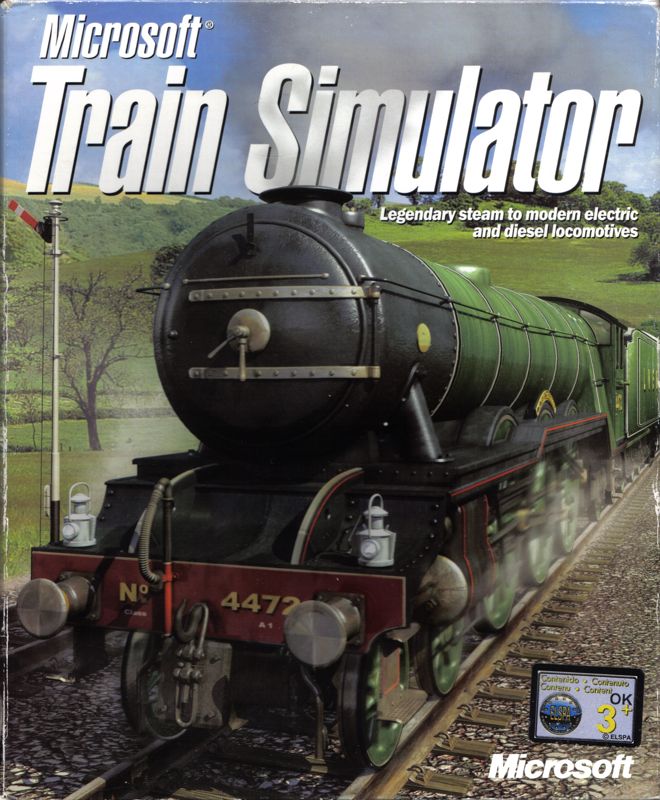 Front Cover for Microsoft Train Simulator (Windows)