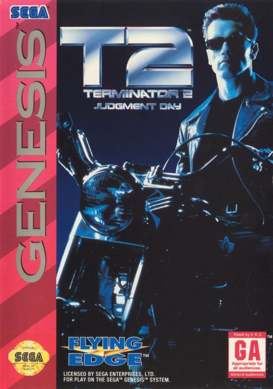 Front Cover for T2: Terminator 2 - Judgment Day (Genesis)