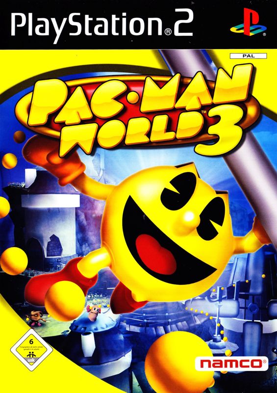 Front Cover for Pac-Man World 3 (PlayStation 2)