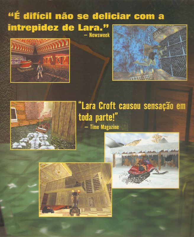 Inside Cover for Tomb Raider II (Windows): Left Flap