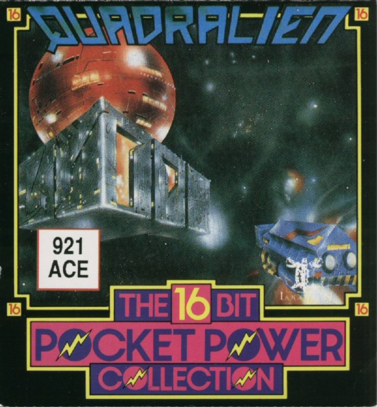 Front Cover for Quadralien (DOS) (The 16-bit Pocket Power Collection)