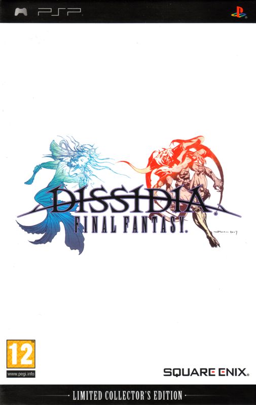 Front Cover for Dissidia: Final Fantasy (Limited Collector’s Edition) (PSP) (Clamshell packaging)