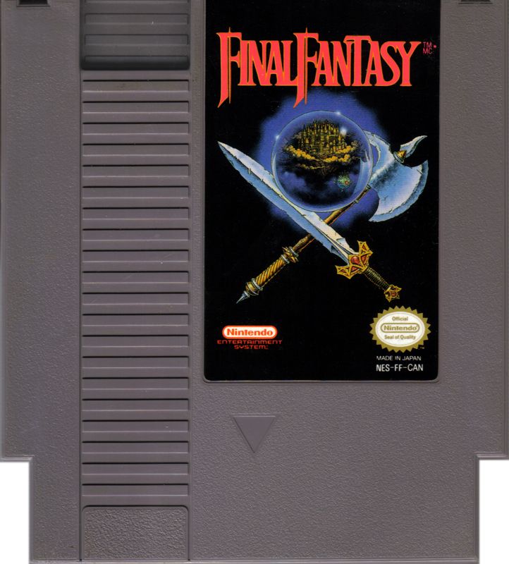 Media for Final Fantasy (NES) (Mattel release)