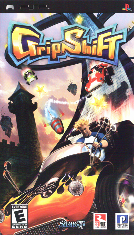 Front Cover for GripShift (PSP)