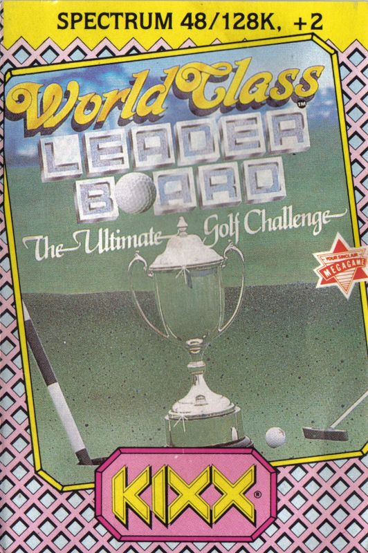 Front Cover for World Class Leader Board (ZX Spectrum) (KIXX release)