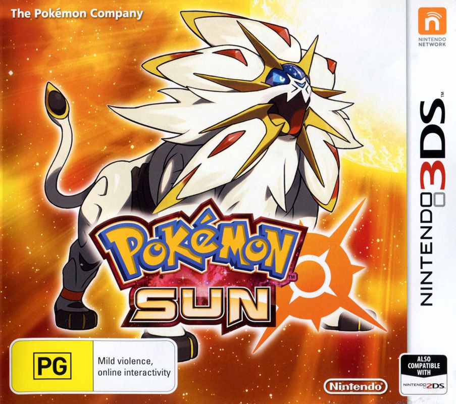 Front Cover for Pokémon Sun (Nintendo 3DS)