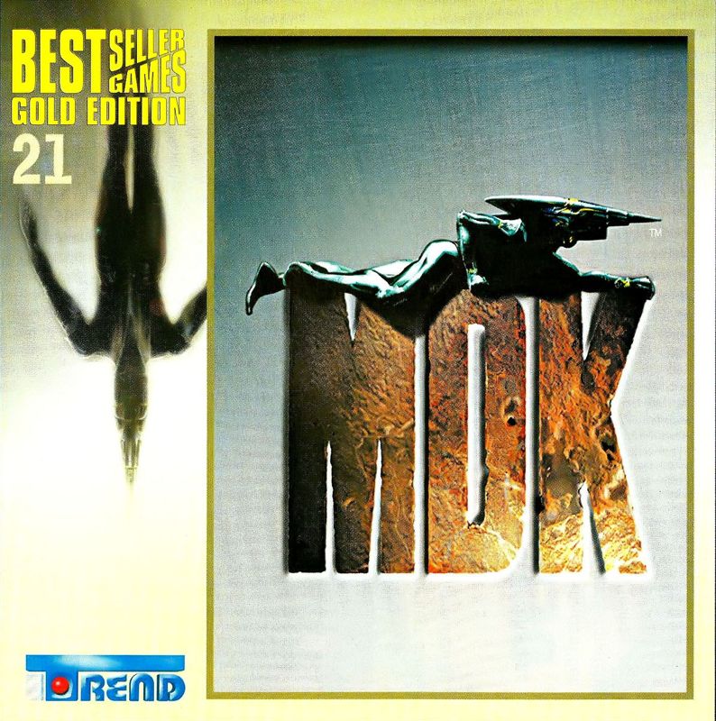 Front Cover for MDK (DOS) (BestSeller Games Gold Edition #21 Covermount)