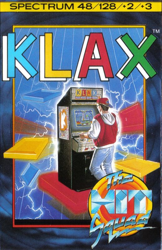 Front Cover for Klax (ZX Spectrum) (Hit Squad release)