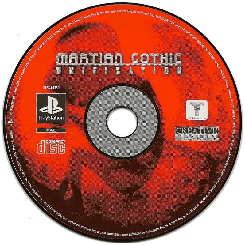 Media for Martian Gothic: Unification (PlayStation)