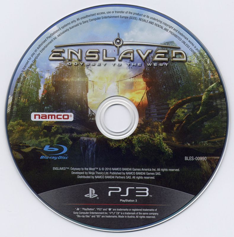 Media for Enslaved: Odyssey to the West (PlayStation 3)