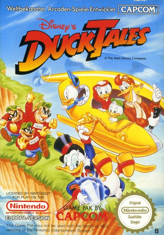Front Cover for Disney's DuckTales (NES)