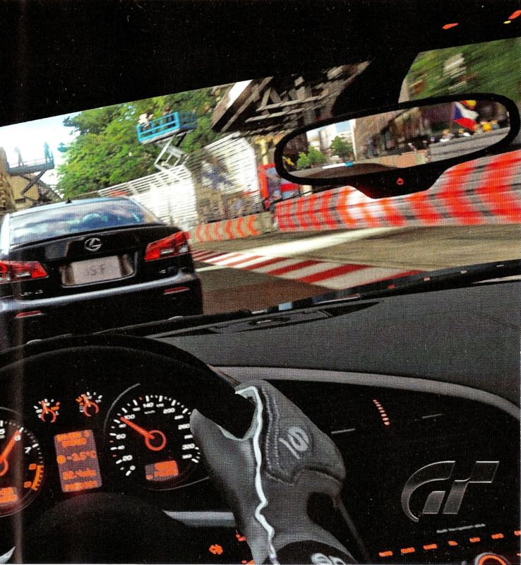 Inside Cover for Gran Turismo 5: Prologue (PlayStation 3) (Greatest Hits release): Right