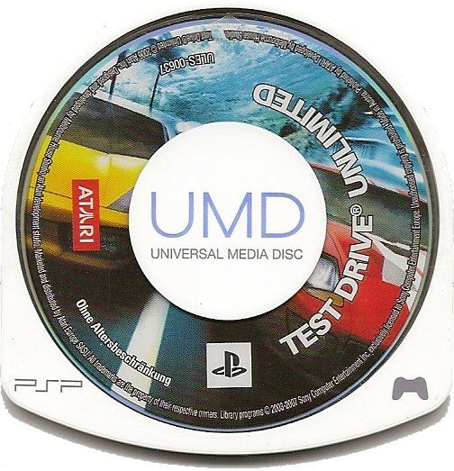 Media for Test Drive Unlimited (PSP)