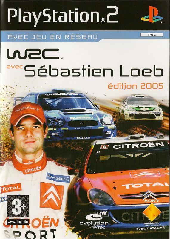 Front Cover for WRC: Rally Evolved (PlayStation 2)