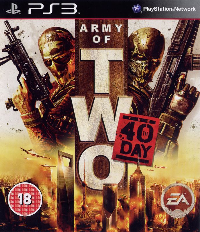 Front Cover for Army of Two: The 40th Day (PlayStation 3)