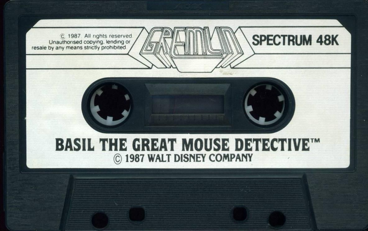 Media for Basil the Great Mouse Detective (ZX Spectrum)