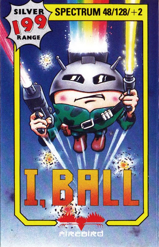 Front Cover for I, Ball (ZX Spectrum)
